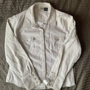 Corduroy Jean Jacket w/ Buttons (Women’s Small)